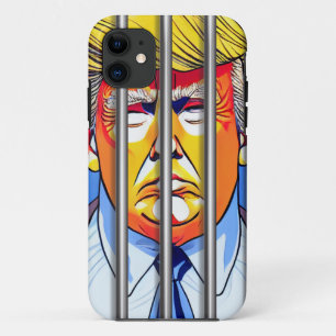Trump in Jail  Case-Mate Phone Case, Apple iPhone  iPhone 11 Case