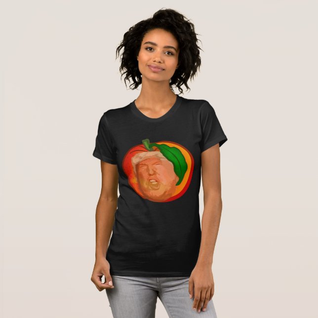 Trump in Peach Women's AA T-Shirt, Impeach Shirt (Front Full)