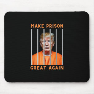 Trump In Prison Mouse Pad