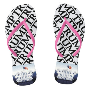 Trump in the White House Thongs