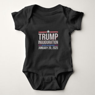 Trump Inaguration Day January 20 2025 President Baby Bodysuit