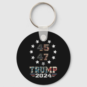Trump Ination Attempt Trump 2024 You Missed Twice Key Ring