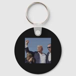 Trump Ination Attempt - Trump's Rally Pennsylvania Key Ring