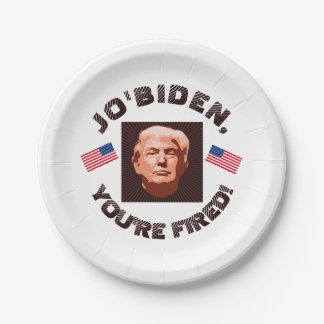 Trump Inauguration 2025 Custom Colour Paper Plate