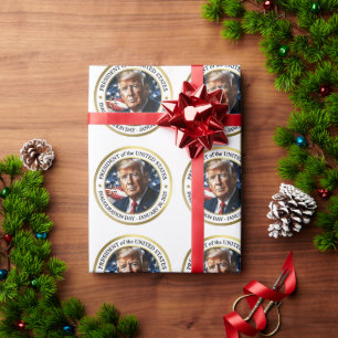 Trump Inauguration Collectable Wrapping Paper