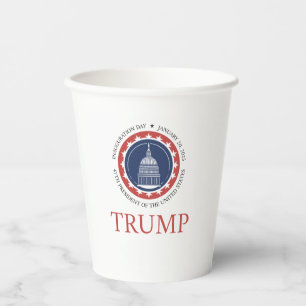 Trump Inauguration cup, Inauguration party  Paper Cups