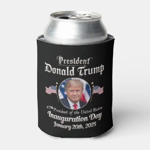 Trump Inauguration Day 2025 47th USA President Can Cooler