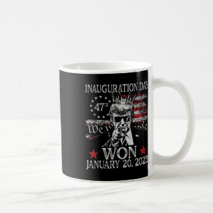 Trump Inauguration Day 2025 President Donald Trump Coffee Mug