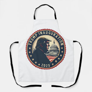 Trump Inauguration Day 2025 Proud Maga Apron