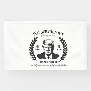 Trump Inauguration Day 2025 Proud Maga Banner