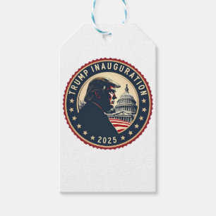 Trump Inauguration Day 2025 Proud Maga Gift Tags