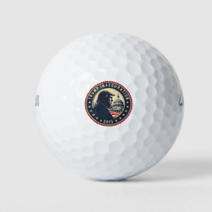 Trump Inauguration Day 2025 Proud Maga Golf Balls