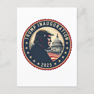 Trump Inauguration Day 2025 Proud Maga Postcard