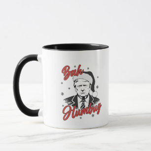 Trump Inauguration Day Christmas Santa bah humbug Mug