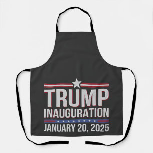 Trump inauguration Day January 2025 President Apron