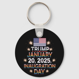 Trump Inauguration Day January 20, 2025 Key Ring
