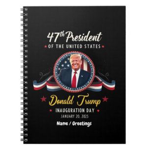 Trump Inauguration Jan 20th, 2025  Celebrations Notebook