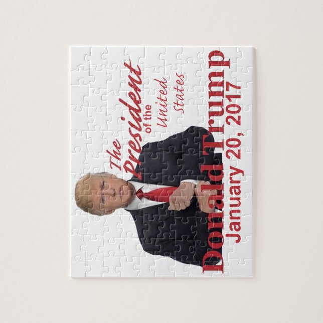 TRUMP Inauguration Jigsaw Puzzle (Vertical)