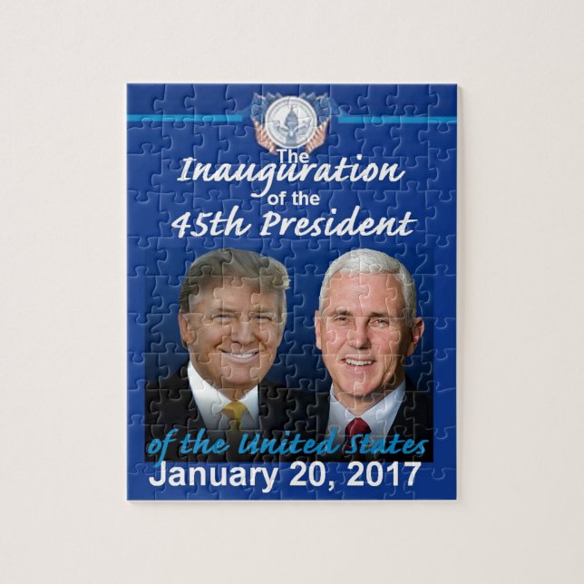 TRUMP Inauguration Jigsaw Puzzle (Vertical)