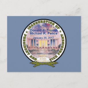TRUMP Inauguration Postcard