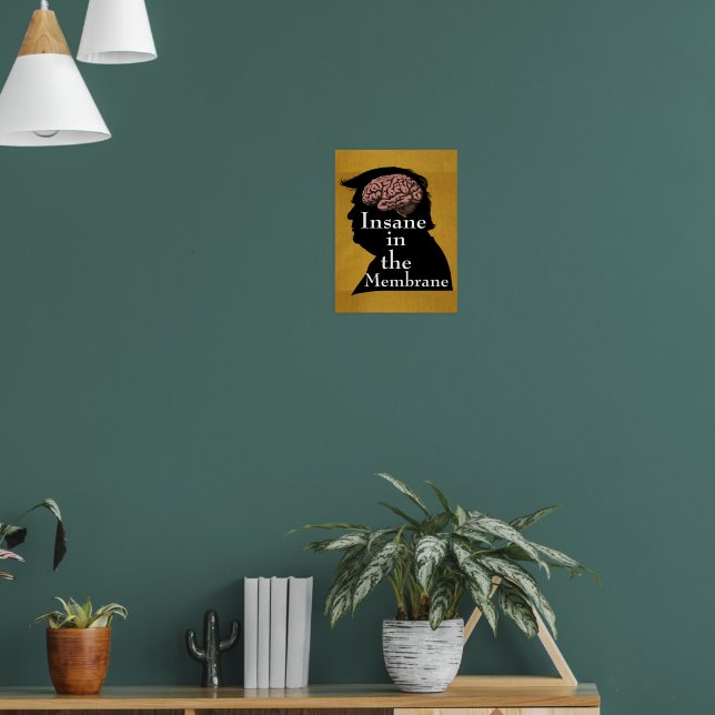 Trump/Insane Poster (Living Room 1)