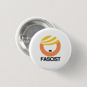 Trump is a Fascist 3 Cm Round Badge