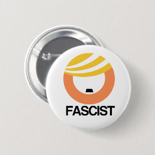 Trump is a Fascist 6 Cm Round Badge