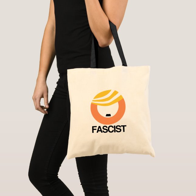 Trump is a Fascist Tote Bag (Front (Product))