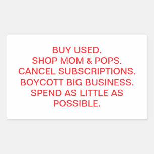 Trump is Adjudicated Predator Hankamer Artjunkhaus Rectangular Sticker