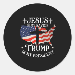 Trump Is My President - Donald Trump Inauguration Classic Round Sticker
