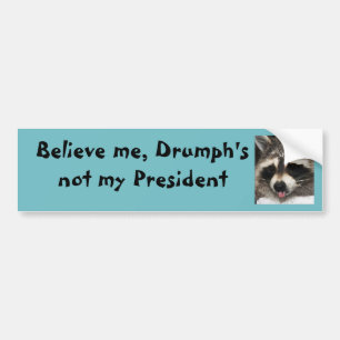 Trump is not my President Bumper Sticker