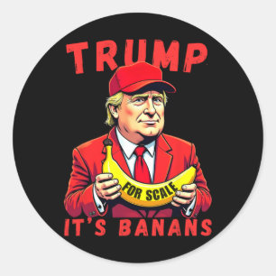 Trump It's Nana (for Scale) Starship Classic Round Sticker