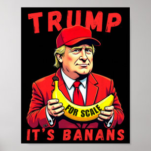 Trump It's Nana (for Scale) Starship  Poster