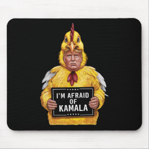 Trump Kamala Harris First Female President 2024  Mouse Pad