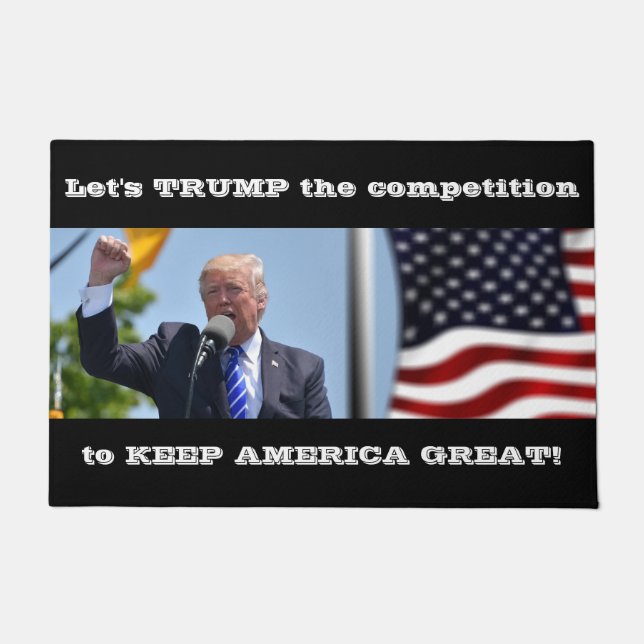 Trump Keep America Great 2020 Presidential Doormat (Front)