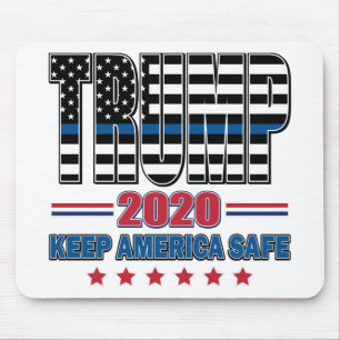TRUMP---Keep-America-Safe Mouse Pad
