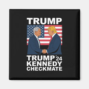 Trump Kennedy Checkmate 2024 Vote Trump Kennedy Magnet