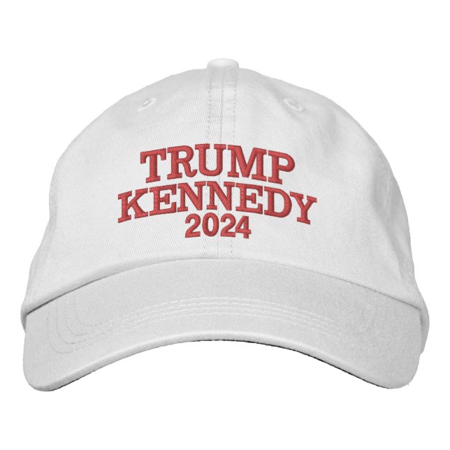 TRUMP KENNEDY  EMBROIDERED HAT (Front)