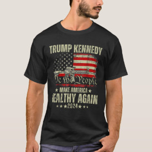 Trump Kennedy Make America Healthy Again Retro Ame T-Shirt