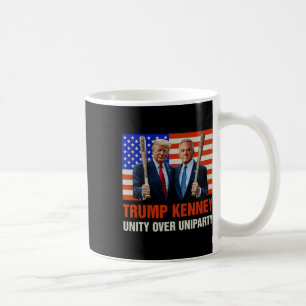 Trump Kennedy Unity Over Uniparty 2025 Funny Elect Coffee Mug