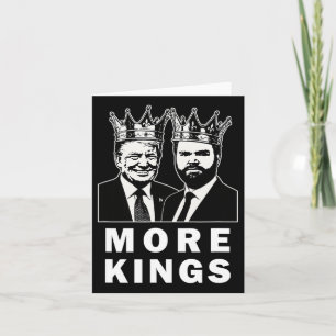 Trump King Patriotic Independence Day 4th Of July Card