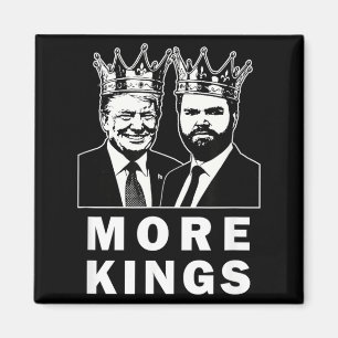 Trump King Patriotic Independence Day 4th of July Magnet