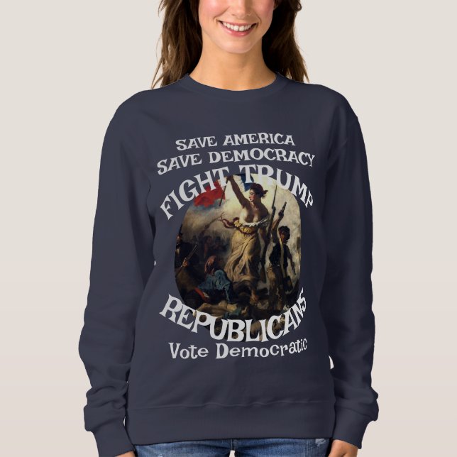 Trump Lamb of God Fajitas Sweatshirt (Front)