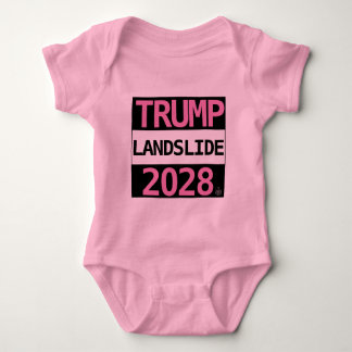 TRUMP LANDSLIDE 2028 for BABY! Baby Bodysuit