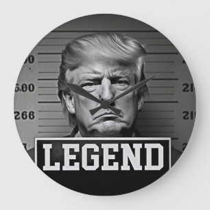 Trump Legend Large Clock
