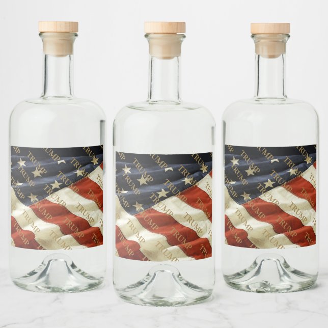 TRUMP LIQUOR BOTTLE LABEL (Bottles)