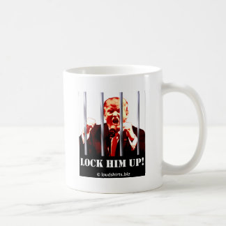 TRUMP-LOCK HIM UP COFFEE MUG