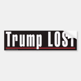 'Trump LOST' Bumper Sticker