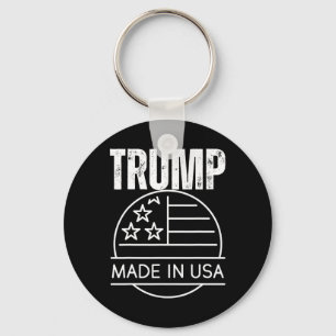 Trump Made In Usa Key Ring