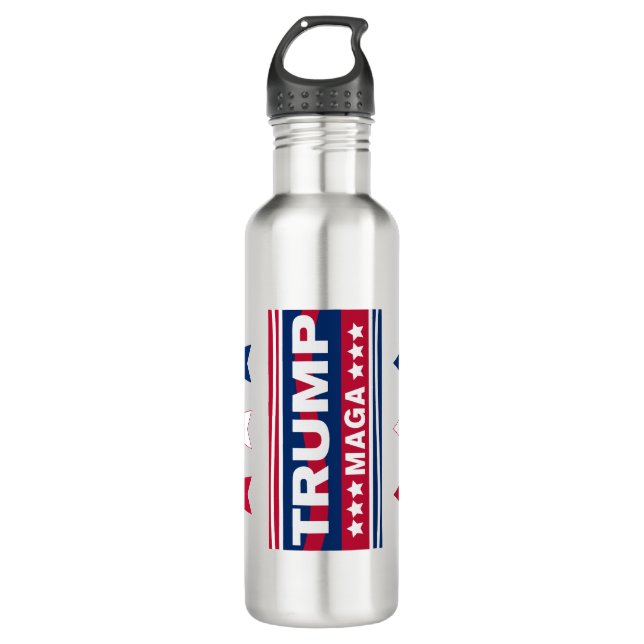 TRUMP~MAGA~2024 710 ML WATER BOTTLE (Front)